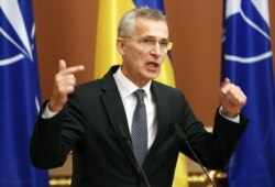 Secretarul general NATO Jens Stoltenberg la Kiev