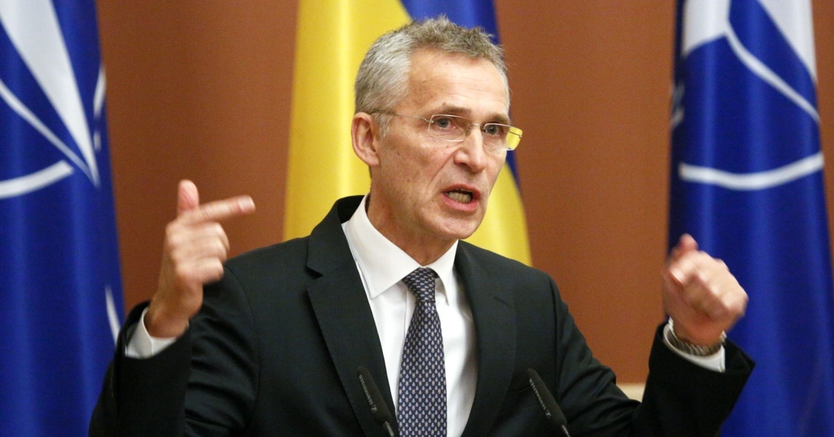 NATO Chief Expects Allies To Step Up Air-Defense Support To Ukraine