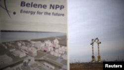 Macaralele la stația de construcție a celei de-a doua centrale nucleare din Bulgaria, Belene