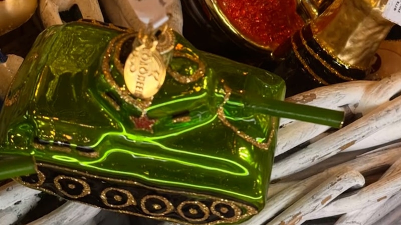 Tanks On The Tree: Russian Military Ornaments Are Out In Force This Year