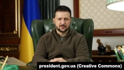 Presidenti ukrainas, Volodymyr Zelensky.