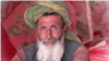 An old man from Badghis displaced due by drought