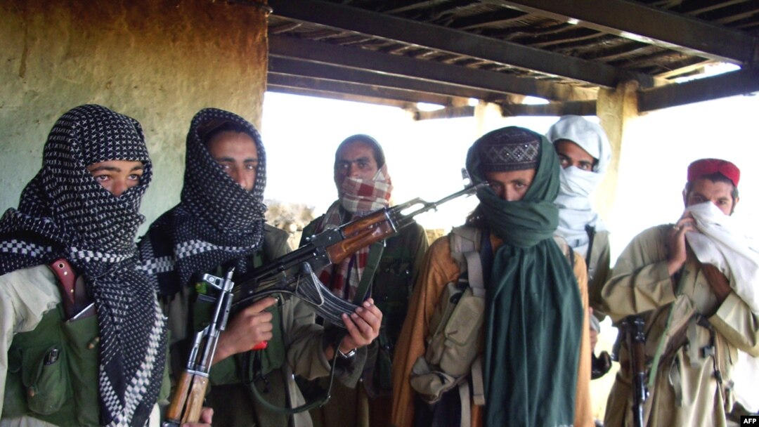 Taliban militants in the Orakzai tribal agency (file photo)