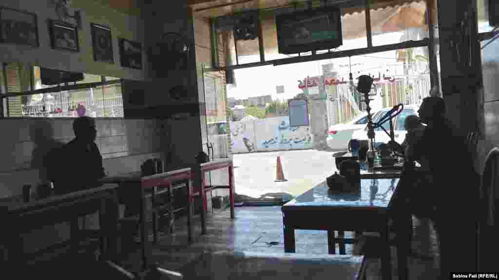 Streetview from a cafe in Tabriz, Iran.