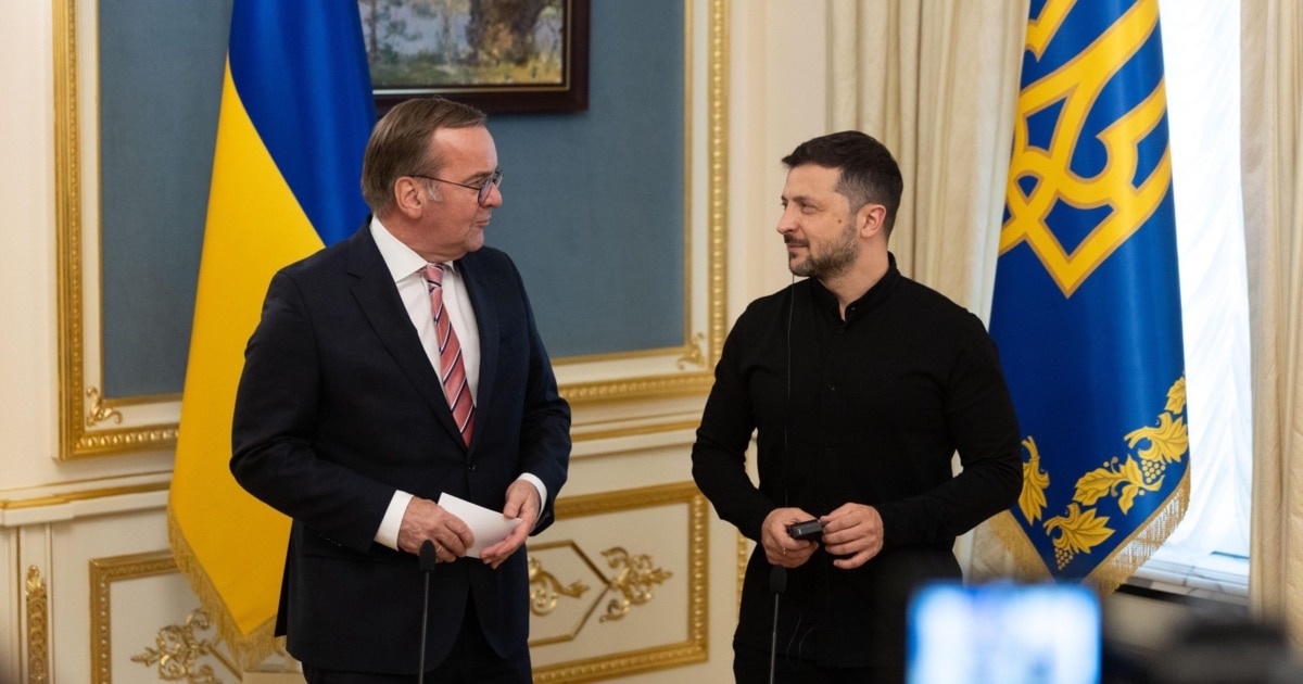 კიევში ჩავიდა გერმანიის თავდაცვის მინისტრი