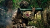 Учения бойцов 82-го воздушно-десантного батальона ОДШБ Вооруженных Сил Украины