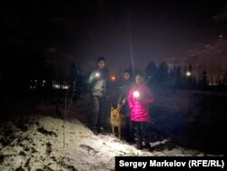 Дежурные в парке "Каменный бор"