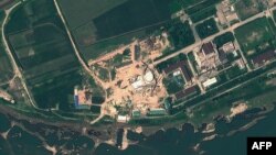 A satellite image shows North Korea's Yongbyon Nuclear Scientific Research Center (file photo)