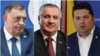 Milorad Dodik, Radovan Višković i Nenad Stevandić