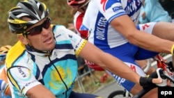 Один із членів команди «Астана», до складу якої входить українець Гривко, на «Тур де Франс» в 2009 році
