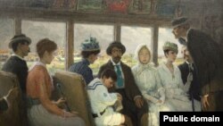 Франсіс Луіс Мора, «Загарадны трамвай» (1916)