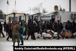 КПВВ Станиця Луганська 4.01.2019