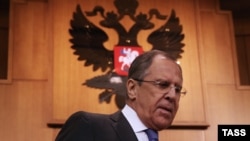 Russian Foreign Minister Sergei Lavrov