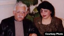 Vaqif Səmədoğlu və həyat yoldaşı Nüşabə xanım