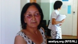 Адвокат Зинаида Мухортова. Балқаш, 16 тамыз 2013 жыл. 