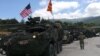 Macedonia-USA Convoy of „Dragoon Guardian 17“ enter in Macedonia 