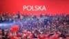 Suporteri ai partidului aflat la putere PiS în Polonia