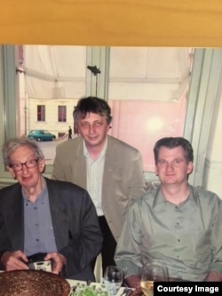 Germany - Eric Hobsbawm, Vladimir Tismaneanu, Timothy Snyder, Potsdam, May 2005