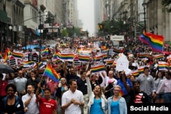 Гей-парад в Нью-Йорке