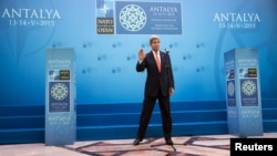 John Kerry Antalya görüşündə