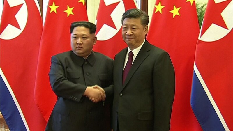 ჩინეთისა და ჩრდილოეთ კორეის ლიდერები ერთმანეთს შეხვდნენ კიმისა და ტრამპის დაგეგმილ შეხვედრამდე