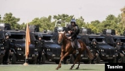 Iran's Special Unit forces during a drill in Iran, 2019. FILE PHOTO