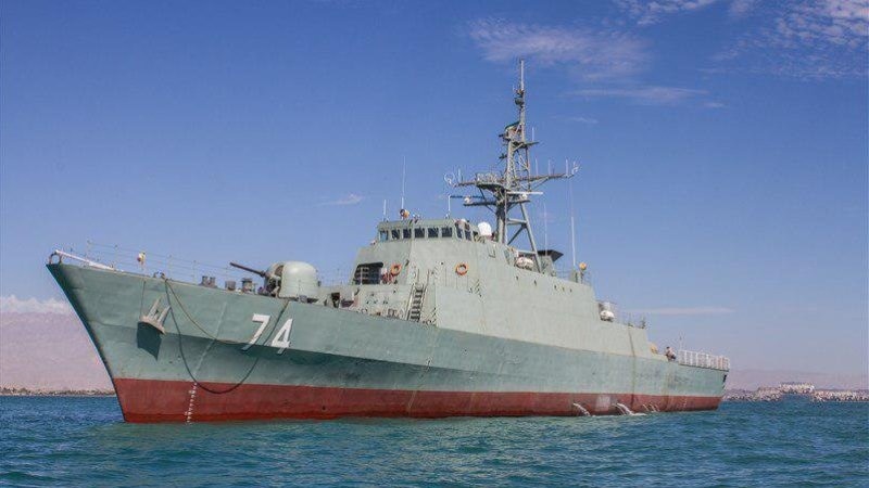 Iranski vojni brod se prevrnuo tokom popravki