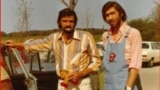 Radu Teodor și Cornel Chiriac, mânăstirea Andechs, Bavaria, 1973 (courtesy photo: CffdT& Power Play Rock)