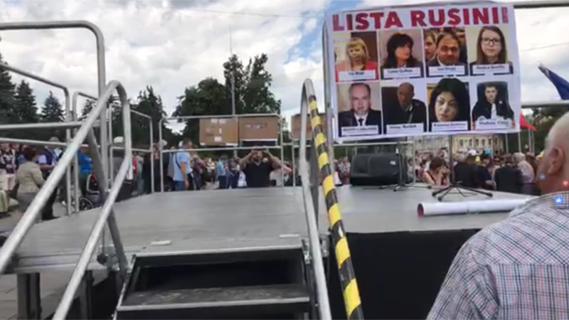 La Chișinău are loc un nou protest împotriva anulării alegerilor pentru Primărie (VIDEO)