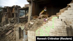 Nepal - shkatërrimet e shkaktuara nga termeti i 25 prillit 