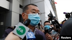 Медиамагнат Джимми Лай, один из организаторов протестного движения в Гонконге против влияния Пекина.
