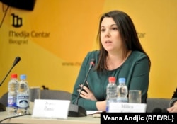 Ivana Žanić, direktorka Fonda za humanitarna prava, Bograd.