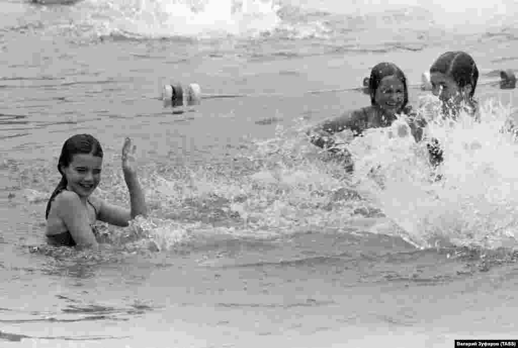 The salty waters of the Black Sea were quite a surprise for Smith. Before her visit, she had only swum in freshwater ponds and pools.