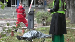 Russian Drone Strikes On Kyiv Kill At Least 2