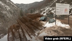 Sanacija klizišta na hidroelektrani Bistrica, 27. januar 2026.