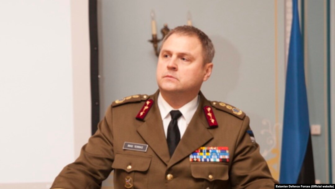 Командующий Силами обороны Эстонии Рихо Террас (архивное фото)