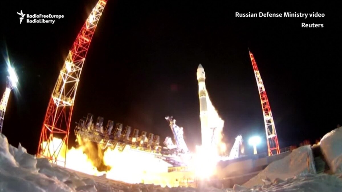 Russia Launches New Military Satellite Into Space