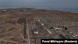Șantierul centralei nucleare din Ulken, octombrie 2024