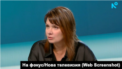 Временно отстранената българска европрокурорка Теодора Георгиева в предаването „На фокус“ по Нова телевизия, 8 март 2026 г.