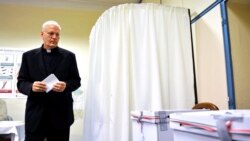 Erdő Péter 2014. április 6-án szavaz a parlamenti választáson
