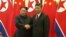 CHINA --  Chinese President Xi Jinping (R) and North Korean leader Kim Jong Un meet in Beijing, March 27, 2018