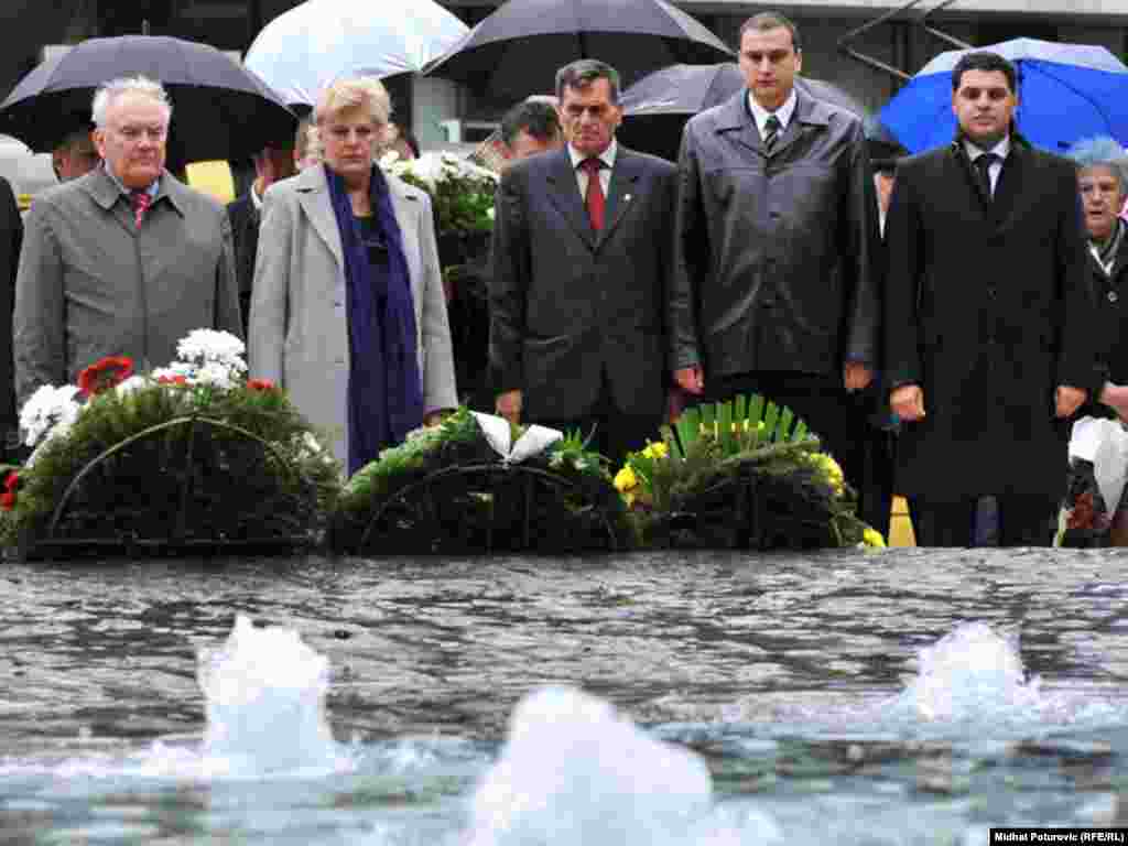 Spomen obilježje ubijenoj djeci opkoljenog Sarajeva 1992.-1995., 09.05.2011. Foto: RSE / Midhat Poturović