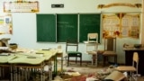 UKRAINE – The premises of a damaged school in one of the villages in the Mykolaiv region as a result of Russia's large-scale invasion of Ukraine, August 31, 2022