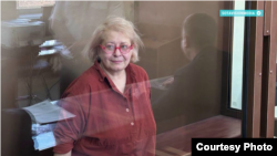 Barabash in court. Moscow, February 26, 2025.