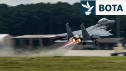 Avioni amerikan F-15E.