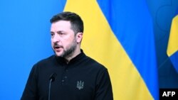 Украинскиот претседател Володомир Зеленски.