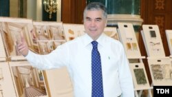 Prezident Gurbanguly Berdimuhamedow täze gurluşyk taslamalary bilen tanyşdy. TDH-nyň suraty