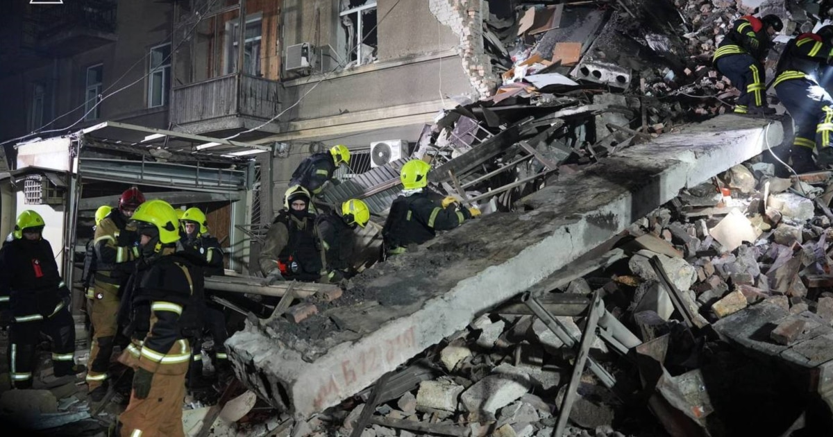 New Round Of Russian Strikes Kill 4, Knock Out Power In Several Areas Of Ukraine