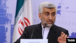 Iranian Chief Negotiator Saeed Jalili addresses the media in Moscow after talks with world powers there failed to resolve differences.