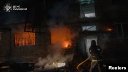 Наслідки одного з попередніх дронових ударів РФ по Сумах, фото ілюстративне